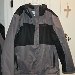 Columbia Men's Black and Gray Jacket